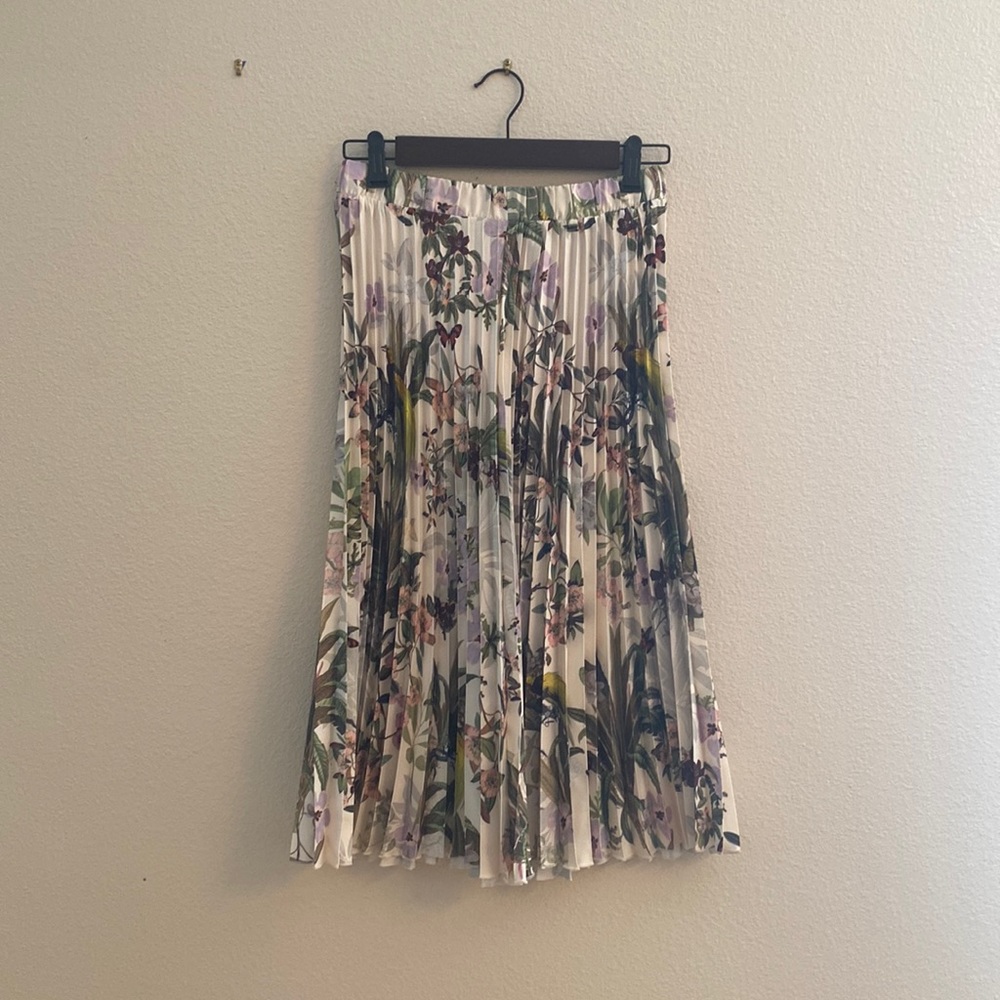 H&M Botanical Garden Midi Skirt